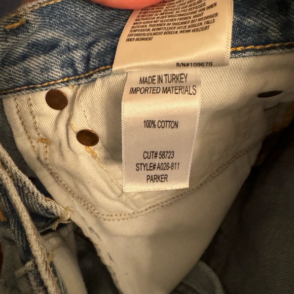 Agolde Parker Short - Picture 5 of 5